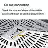 F020 Stainless Steel Plastic Range Hood Oil Cup Oil Receiver