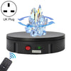 30cm Charging Rotating Display Stand Video Shooting Turntable, Load: 100kg, Power Plug:UK Plug(Black)