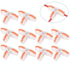 10 PCS T11 Household Universal T-Type Pressure-Free Stripping Quick-Distributing Terminal(T type terminal)