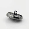 Gold 100 PCS Hollow Flower Shape Metal Button Clothing Accessories, Diameter:18mm
