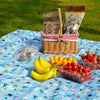 Spring Outing Portable Moisture-proof Picnic Mat Outdoor Tent Campground Mat, Size: 140x150cm(Blue)