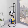 Basketball Storage Rack Volleyball Stand Holder, Spec: 4 Layers Black