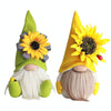 Sunflower Faceless Doll Ornaments Yellow