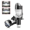 N6 Car Plug-in Dual Condenser Lens Headlight(Black)