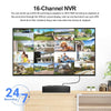 SriHome NVS003 4K NVR 16CH H.265 CCTV Recorder (US Plug)