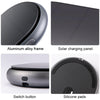 Car Wireless Negative Ion Solar Air Purifier(Blue)