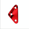 3 PCS Triangle Aluminum Alloy Wind Rope Buckle Adjustment Buckle Tent Canopy Pull Rope Slip Rope Buckle Accessories(Red)