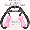 MIKE Loop Leg Roller Massager Muscle Spiral Line Relaxation Yoga Foam Roller(Girl Pink)