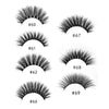 1 Pair Set 3D Mink Eyelashes Natural Thick False Eyelashes(#62)