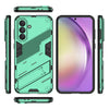 For Samsung Galaxy A56 5G Punk Armor 2 in 1 PC + TPU Shockproof Phone Case with Invisible Holder(Green)