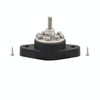 1/4 inch M6 RV Yacht 8-way Terminal Stud with 2 M5x20 Screws(Black)