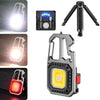 E-SMARTER W5138 Mini Bright Light Portable Flashlight, Specification: Tarnish+Magnet+Bracket