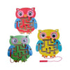 Children Puzzle Toy Wooden Magnetic Small Size Animal Maze