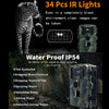 PR2000 2 Inch LCD Screen Infrared Night Vision Wildlife Hunting Trail Camera