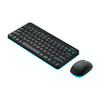 Logitech MK245 Nano Wireless Keyboard Mouse Set (Black)