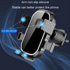 Car Air Outlet Hook Firmly Navigation Mobile Phone Holder(Mirror Black)