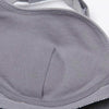 Wireless Sporty Shockproof Running Push Up Sports Bra, Size:XL(White)