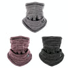 YIPINU YPU-5 Autumn/Winter Warm Bib Cycling Mask Thick Polar Fleece Scarf, Size: Free Code(Black)