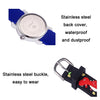 JNEW 6811-86172 Children Cartoon 3D Dinosaur Silicone Strap Waterproof Quartz Watch(Alloy Black)