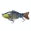 HENGJIA JM062 7 Section Fish Fake Lures VIB Minnow Fishing Lures, Size: 10cm 15g(9)