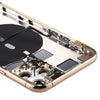 iPhone 11 Pro Gold Back Cover Assembly w/Side Keys & Wireless Charging