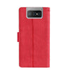 For Asus Zenfone 7 ZS670KS /  7 Pro ZS671KS Skin Feel Crocodile Texture Magnetic Clasp PU Leather Phone Case(Red)