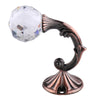 Retro Water Wafer Head Barb Curtain Decorative Wall Hook(Purplish Red)