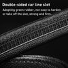 Men Versatile Belt Automatic Buckle Fashion Leather Belt for Business Students 120cm x 1(TF-10 Black+Silver Buckle)