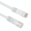 8m CAT6 Ultra-thin Flat Ethernet Network LAN Cable, Patch Lead RJ45 (White)