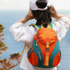 5L Children Outdoor Travel Backpack Elementary School Kindergarten Schoolbag(Rose Red)