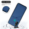 For Infinix Hot 9 Play Skin Feel PU + TPU + PC Phone Case(Blue)