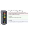 TIROL T16897 12V Auto Car Digital Battery Alternator Tester 6 LED Lights Display
