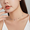 S925 Sterling Silver Simple Love Of Seashells Women Nacklace Jewelry