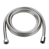 2m Flexible Stainless Steel Showerhead Hose Pipe Copper Core Interface Anti Burst Bath Water Pipe