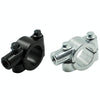 6 PCS Motorcycle Modification Accessories Handlebar Mirror Holder(M8 22mm Silver)