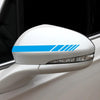 D-936 Stripe Pattern Car Modified Decorative Sticker(Blue)