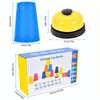 Mixed Colors Quick Stack Cups Speed Training Sports Stacking Cups With Card,Spec: Single Person