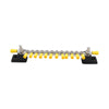 CP-3051 150A 12-48V RV Yacht 12-way Busbar with 14pcs Terminals(Black)
