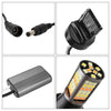 T20/7740 DC12V 3.7W 81 SMD-3030-LEDs Three Color Car DRL&Turn Light, Length: 2m