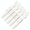 20 PCS Professional Alligator Shape Hair Clip Women Plastic Bobby Pin Hairpins Bow Headband Girls Styling Tools(10 Pcs White)