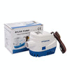 600GPH-24V Blue Automatic Bilge Pump Submersible Water Electric Pump For Yacht Marine Boat