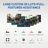 FEELWORLD LUT11H 10.1 Inch Ultra Bright 2000nit DSLR Camera Field Monitor Touch Screen 4K HDMI F970 External Power and Install Kit (AU Plug)