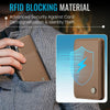 For Samsung Galaxy A26 5G JEEHOOD J05 Business Magnetic Style RFID Leather Phone Case(Brown)