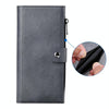 For iPhone 15 Pro Max ViLi GVS-C Series MagSafe Magnetic RFID Leather Flip Phone Case(Grey)