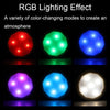TL004-RGB USB Charging RGB Light Effect Ambient Light with Remote Control(Black Gold Edge)