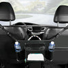 Car Seat Storage Net Pocket Car Storage Bag Multi-Function Suspended Storage Bag, Colour: Thickening Upgrade Black]