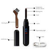 Digital Display Electric Eyelashes Electric Hot Curling Eyelashes Beauty Tools(White)