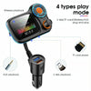 T831 Bluetooth 5.0 Car FM Transmitter Colorful Adapter Car MP3 Player