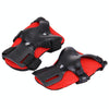 6 in 1 Roller Skate Knee & Elbow & Wrist Pads Protective Gear Sets(Black)