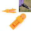Tents Wind Rope Clamp Awnings Outdoor Camping Plastic Clip Tents Accessories(Orange)